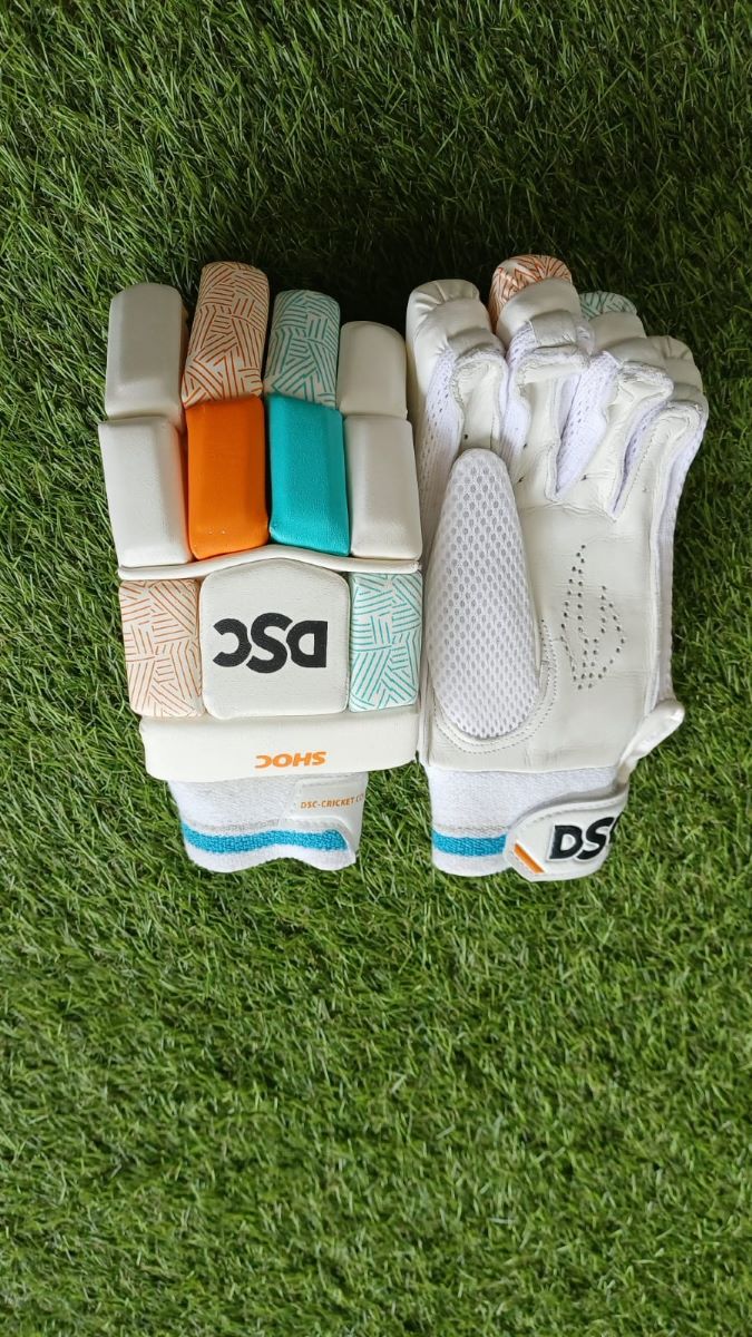 DSC Shoc Batting Gloves — youth — RH