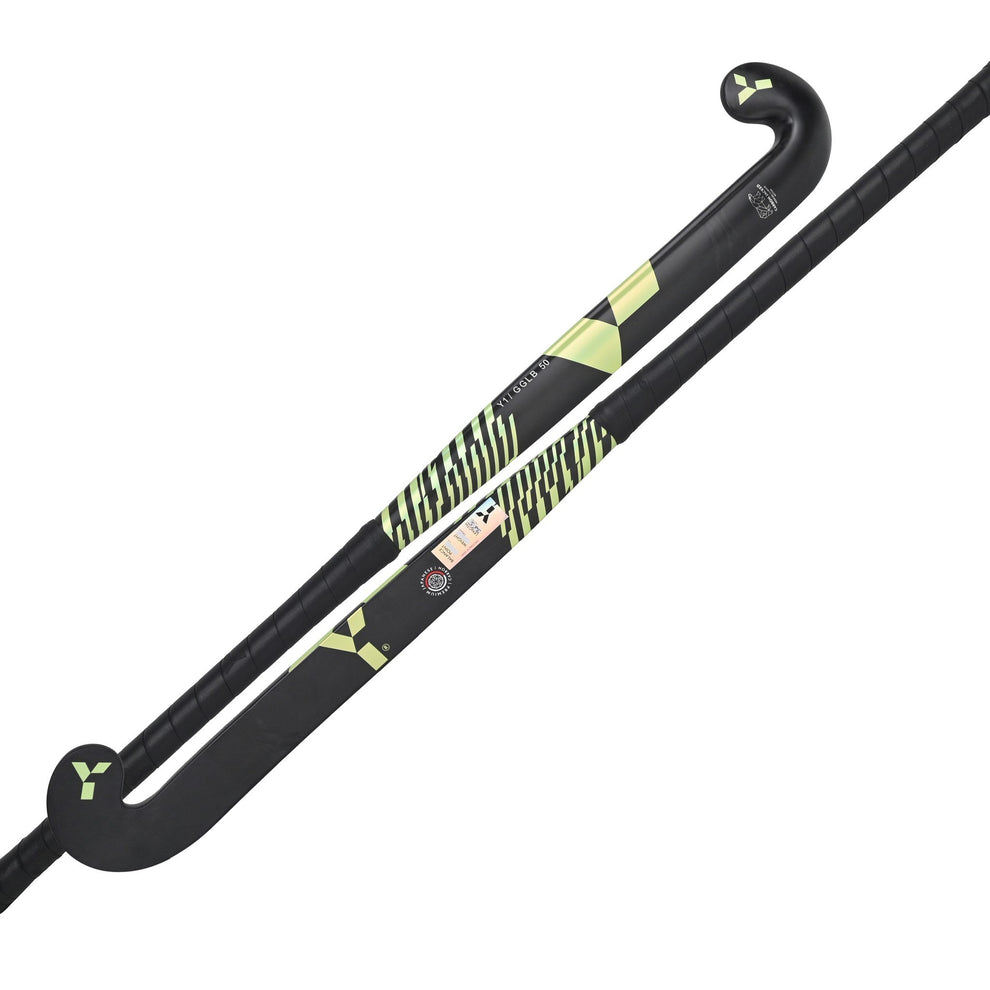 Y1 GLG 50 Low Bow Hockey Stick — Green