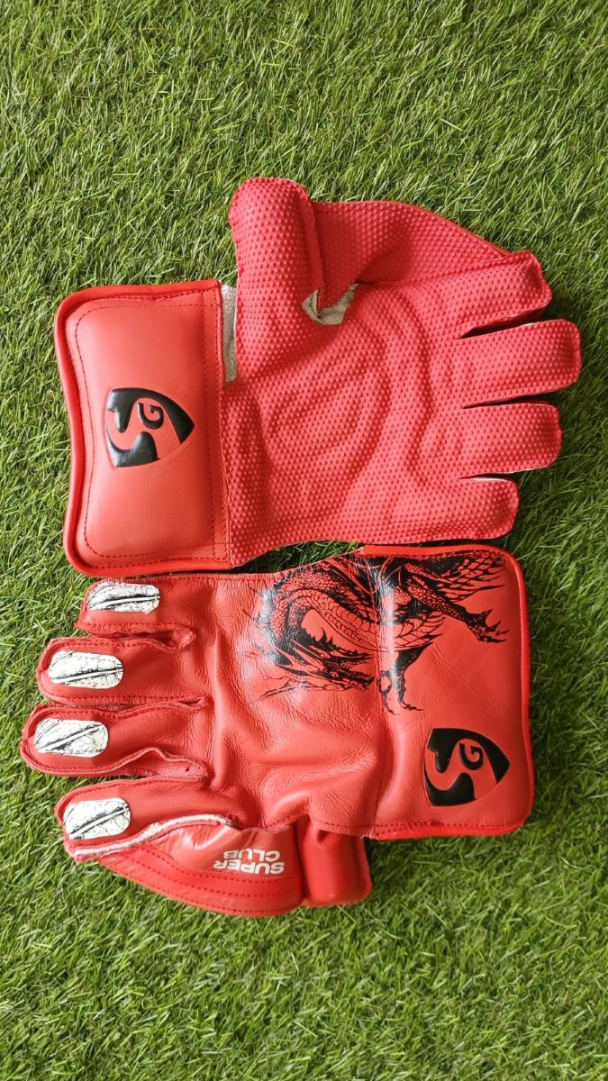SG Super Club Wicket Keeping Gloves — youth